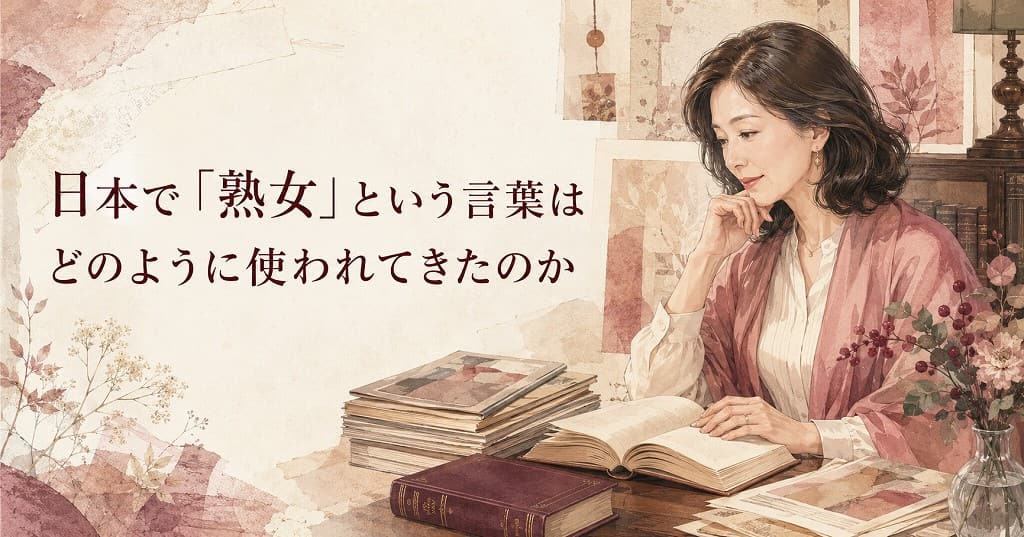 日本で「熟女」という言葉はどのように使われてきたのか